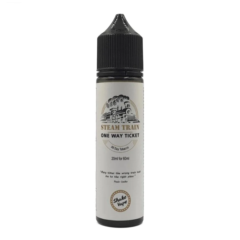 Steam Train One Way Ticket Flavor Shot 20ml/60ml - Steam Train Shake & Vape