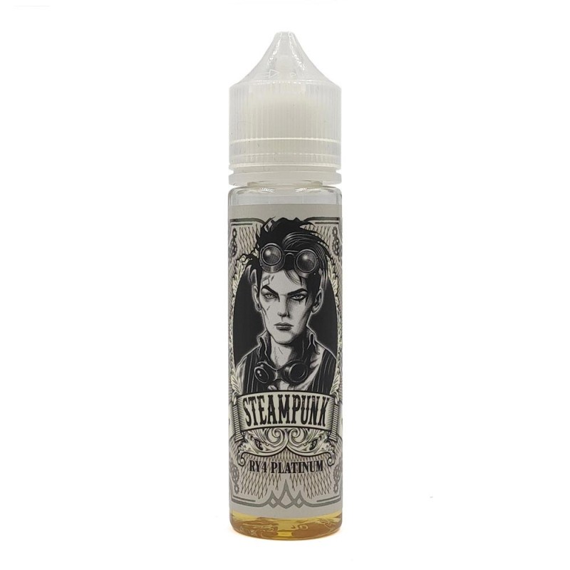 SteamPunk Mix & Vape RY4 Platinum 20ml/60ml SteamPunk Liquids - SteamPunk Mix & Vape RY4 Platinum 20ml/60ml