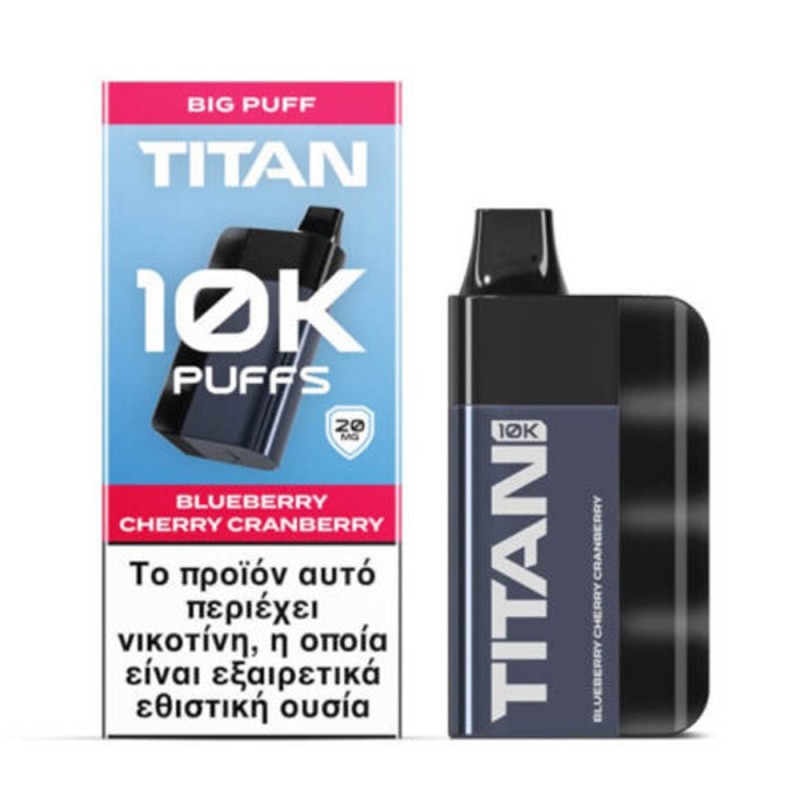 TITAN Blueberry Cherry Cranberry 8x2ml 20mg Συσκευές Μιας Χρήσης - TITAN Blueberry Cherry Cranberry 8x2ml 20mg