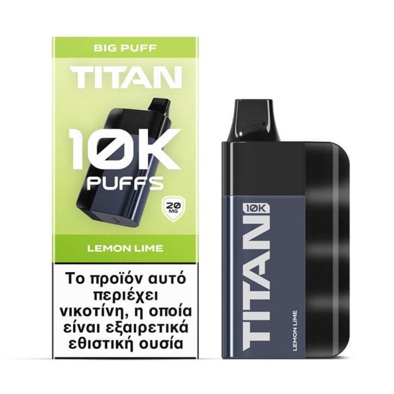 TITAN Lemon Lime 8x2ml 20mg Συσκευές Μιας Χρήσης - TITAN Lemon Lime 8x2ml 20mg