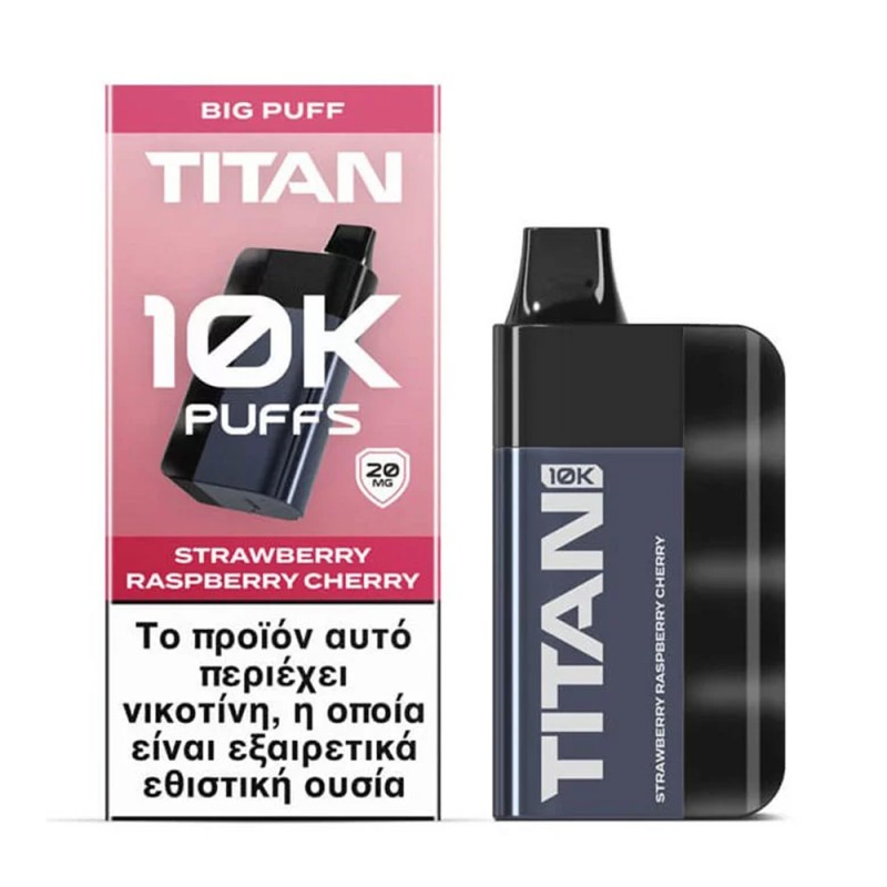 TITAN Strawberry Raspberry Cherry 8x2ml 20mg Συσκευές Μιας Χρήσης - TITAN Strawberry Raspberry Cherry 8x2ml 20mg