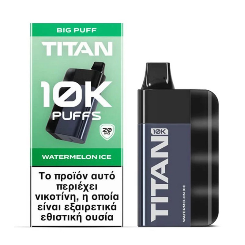 TITAN Watermelon Ice 8x2ml 20mg Συσκευές Μιας Χρήσης - TITAN Watermelon Ice 8x2ml 20mg
