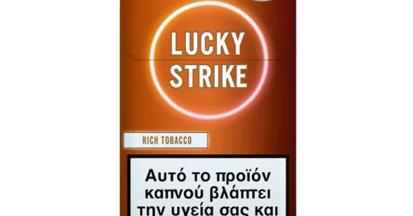Glo Lucky Strike Rich Tobacco