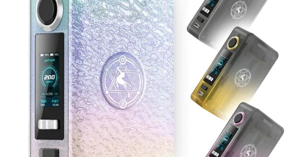 box centaurus n200 lost vape Kit Centaurus N200 Lost Vape - Box double accu et clearomiseur 5ml main image 1