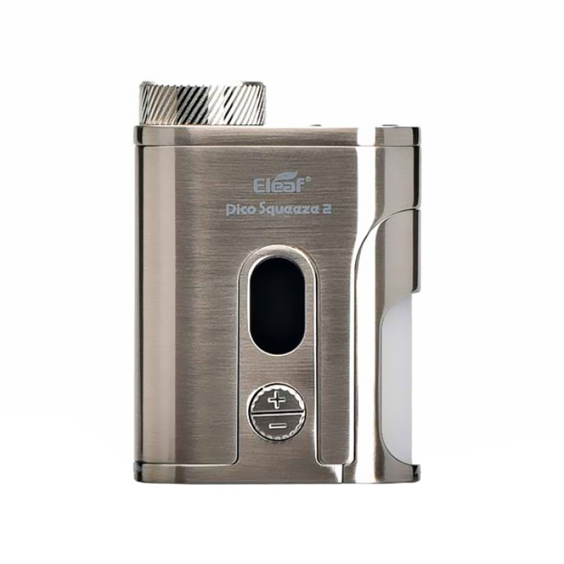 Eleaf Pico Squeeze 2 100W TC Squonk Mod Silver (με μπαταρία) Mod Set - Eleaf Pico Squeeze 2 100W TC Squonk Mod Silver (με μπαταρία)