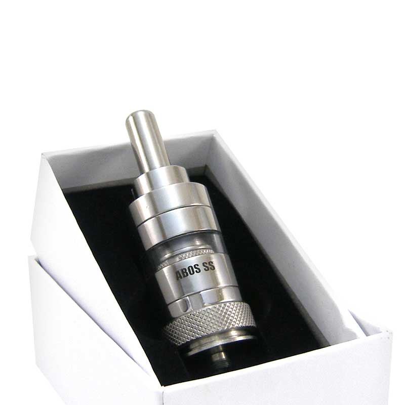 ABOS S.S. Atomizer 2ml Silver RTA - ABOS S.S. Atomizer 2ml Silver