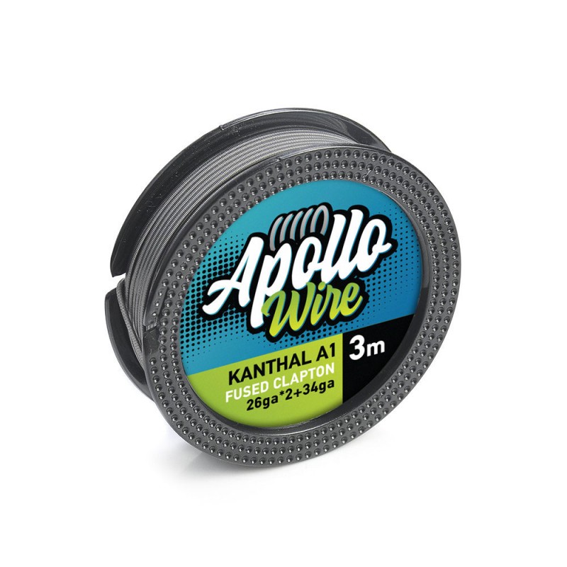 Apollo Kanthal A1 Fused Clapton Wire 2x26ga+34ga / 3m Σύρματα και Βαμβάκια - Apollo Kanthal A1 Fused Clapton Wire 2x26ga+34ga / 3m