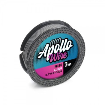 Apollo Ni80 Alien Wire 0.3x0.8+32ga / 3m
