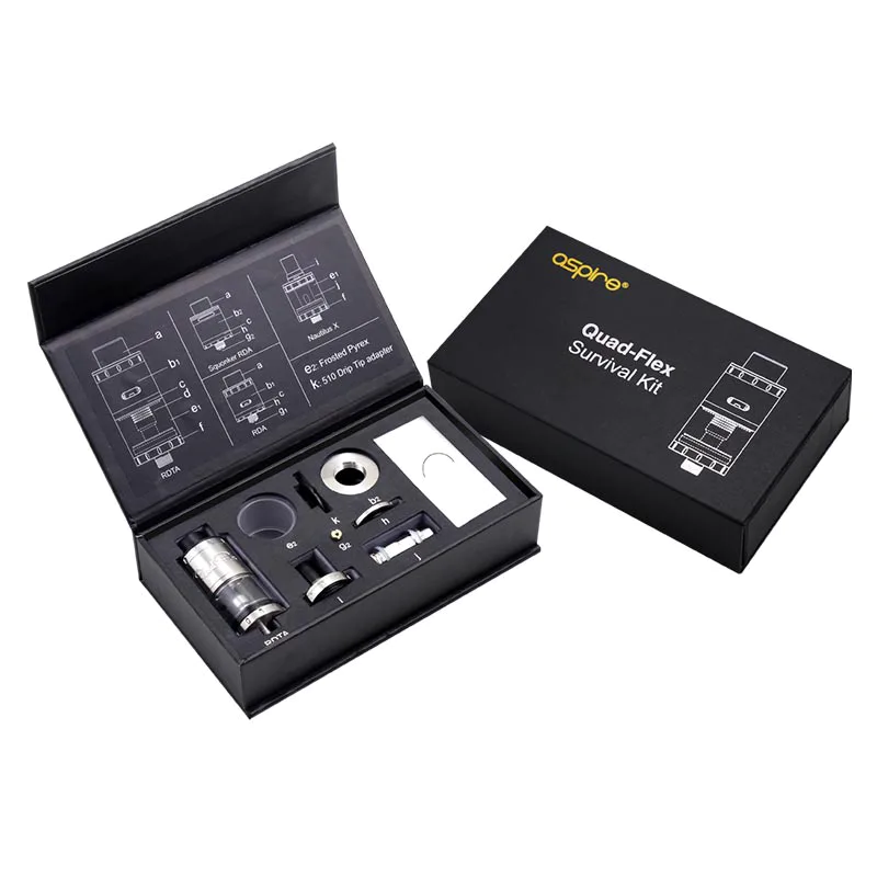 Aspire Quad Flex Survival Kit 2ml RDA - Aspire Quad Flex Survival Kit 2ml