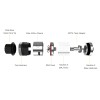 Aspire Quad Flex Survival Kit 2ml RDA - Aspire Quad Flex Survival Kit 2ml