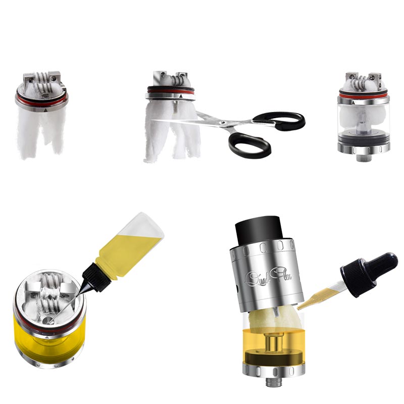 Aspire Quad Flex Survival Kit 2ml RDA - Aspire Quad Flex Survival Kit 2ml