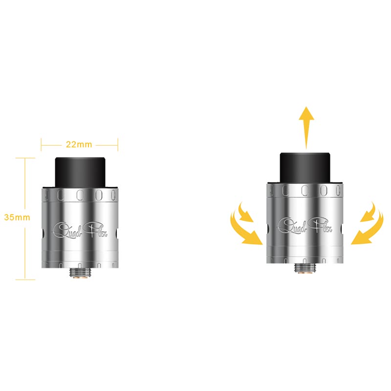 Aspire Quad Flex Survival Kit 2ml RDA - Aspire Quad Flex Survival Kit 2ml