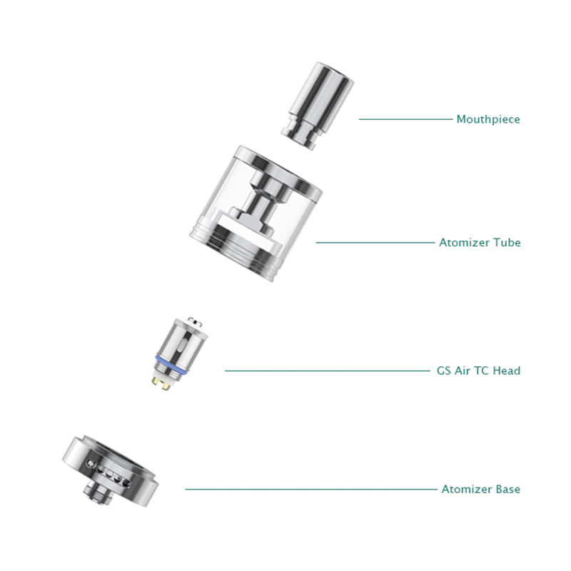 Eleaf GS Tank Atomizer Tube Part 3ml Replacement Tank Tubes - Eleaf GS Tank Atomizer Tube Part 3ml