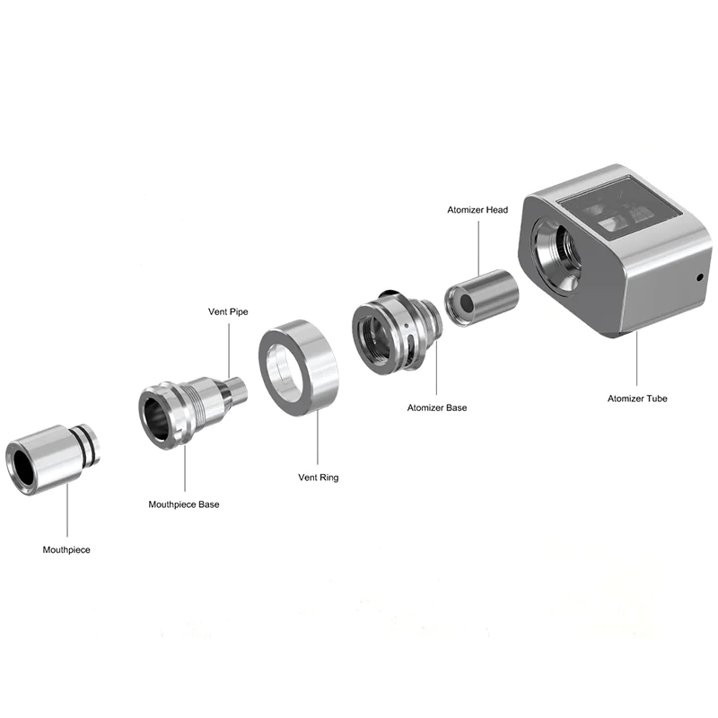 Joyetech Cuboid Mini Atomizer 5ml Μη Επισκευάσιμοι - Joyetech Cuboid Mini Atomizer 5ml