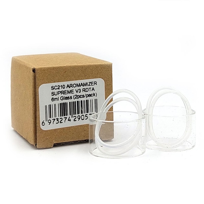 Steam Crave Aromamizer Supreme V3 Glass Tube 6ml Ανταλλακτικά Τανκ - Steam Crave Aromamizer Supreme V3 Glass Tube 6ml