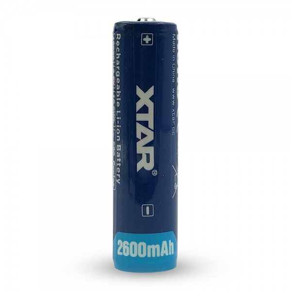 XTAR 18650 2600mAh (Protected) 5.2A