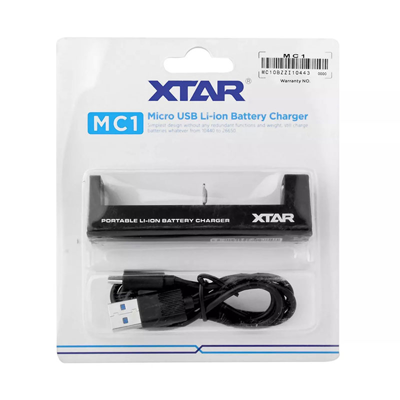 Xtar MC1 Micro USB Li-ion Charger Φορτιστές - Xtar MC1 Micro USB Li-ion Charger
