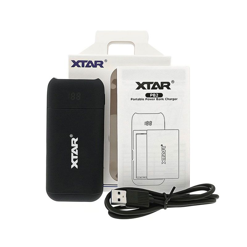 Xtar PB2 Φορητός Φορτιστής + Power Bank Ανταλλακτικά & Αξεσουάρ - Xtar PB2 Φορητός Φορτιστής + Power Bank