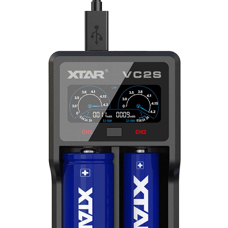 Φορτιστής Xtar VC2s Ανταλλακτικά & Αξεσουάρ - Φορτιστής Xtar VC2s