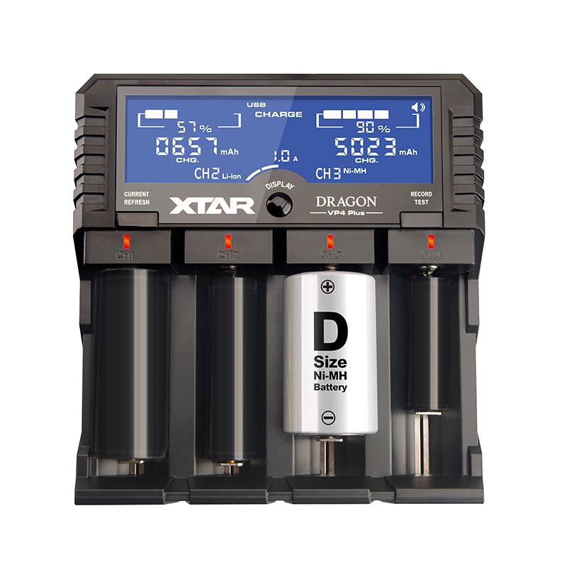 Φορτιστές - XTAR VP4 Plus Dragon Charger
