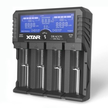XTAR VP4 Plus Dragon Charger XTAR VP4 Plus Dragon Charger