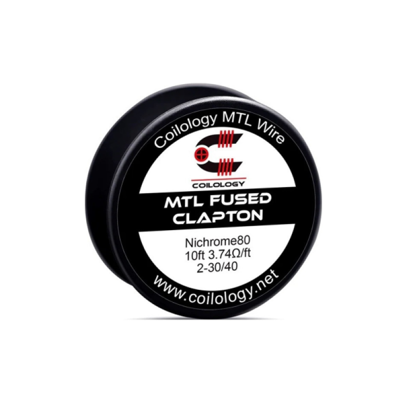 Wires & Cotton - Coilology MTL Fused Clapton Ni80 2-30/40 3.74Ω/ft