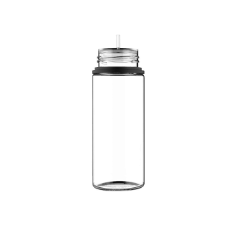 Άδειο Μπουκάλι PET 120ml με Μαύρο Καπάκι Άδειο Μπουκάλι PET 120ml με Μαύρο Καπάκι