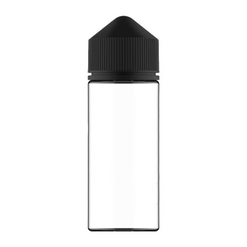 Άδειο Μπουκάλι PET 120ml με Μαύρο Καπάκι