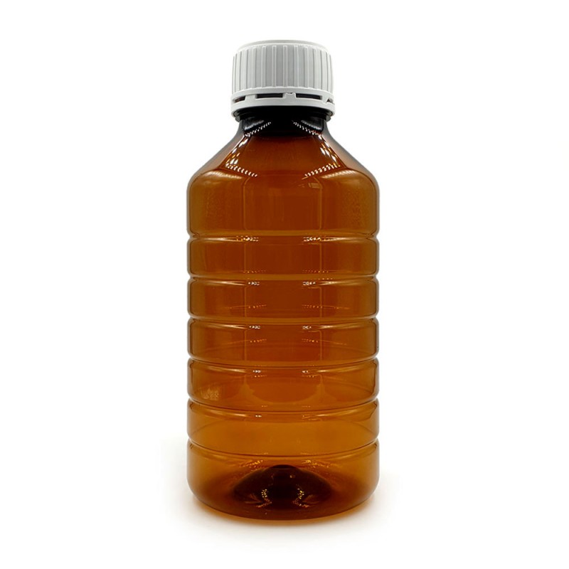 PET Amber Πλαστικό Μπουκάλι 1000ml Άδεια μπουκάλια - PET Amber Πλαστικό Μπουκάλι 1000ml