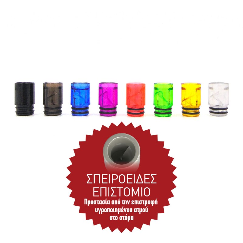 Joyetech eGo One 510 Spiral Drip Tip Φίλτρα & Drip Tips - Joyetech eGo One 510 Spiral Drip Tip