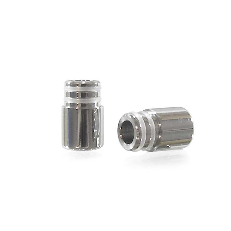 SS Dual O-Ring - Shorty /510 Φίλτρα & Drip Tips - SS Dual O-Ring - Shorty /510