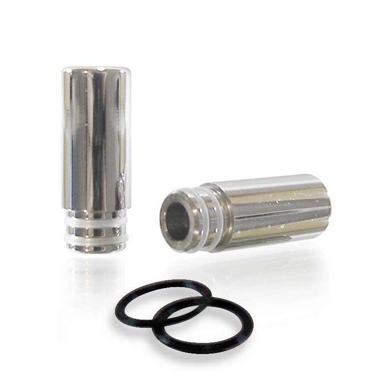 Φίλτρα & Drip Tips - SS Dual O-Ring - Stretched /510