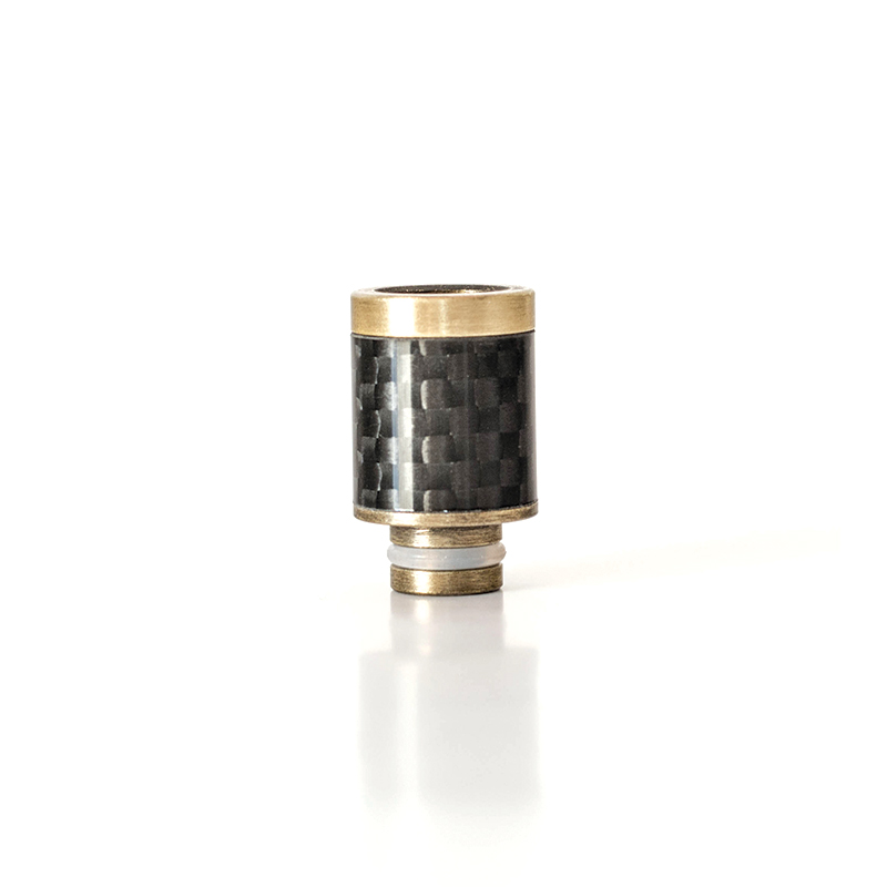 Drip Tip Carbon+SS 20mm Φίλτρα & Drip Tips - Drip Tip Carbon+SS 20mm