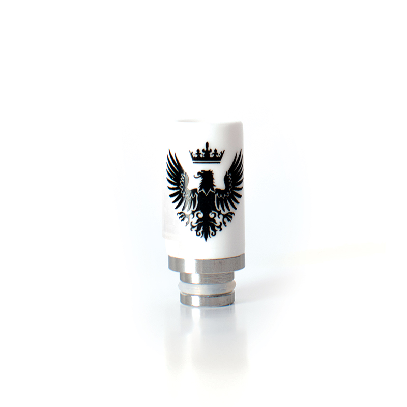 Drip Tip Ceramic Eagle Flat Φίλτρα & Drip Tips - Drip Tip Ceramic Eagle Flat