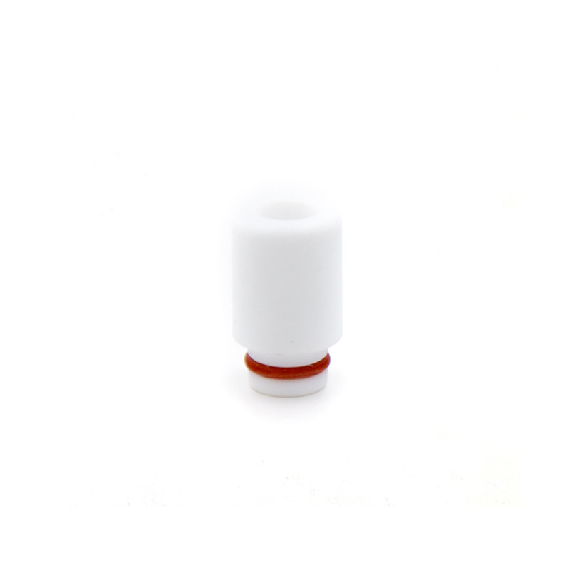 Drip Tip Teflon White Big Fat Φίλτρα & Drip Tips - Drip Tip Teflon White Big Fat