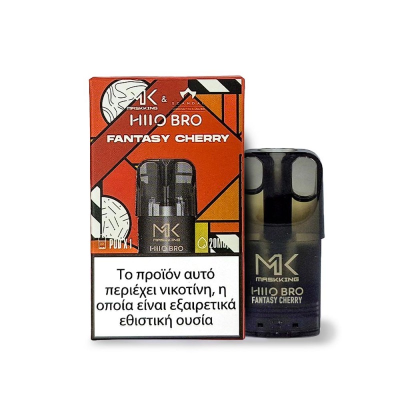 Scandal Maskking Pod Fantasy Cherry 2ml Scandal Προγεμισμένα Pods - Scandal Maskking Pod Fantasy Cherry 2ml
