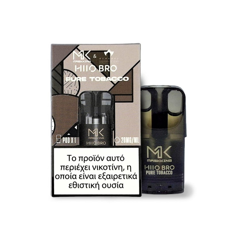 Scandal Maskking Pod Pure Tobacco 2ml Scandal Προγεμισμένα Pods - Scandal Maskking Pod Pure Tobacco 2ml