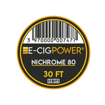 E-Cig Power Coil Nichrome 80 9m 26GA