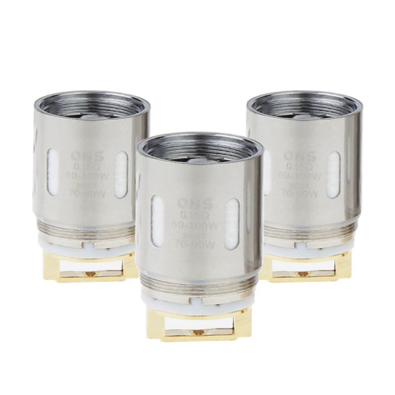OBS V10 Coils 0.15ohm 3τμχ Έτοιμες αντιστάσεις - OBS V10 Coils 0.15ohm 3τμχ