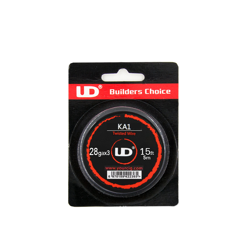 UD Kanthal Twisted Wire 28ga X 3 Σύρματα και Βαμβάκια - UD Kanthal Twisted Wire 28ga X 3