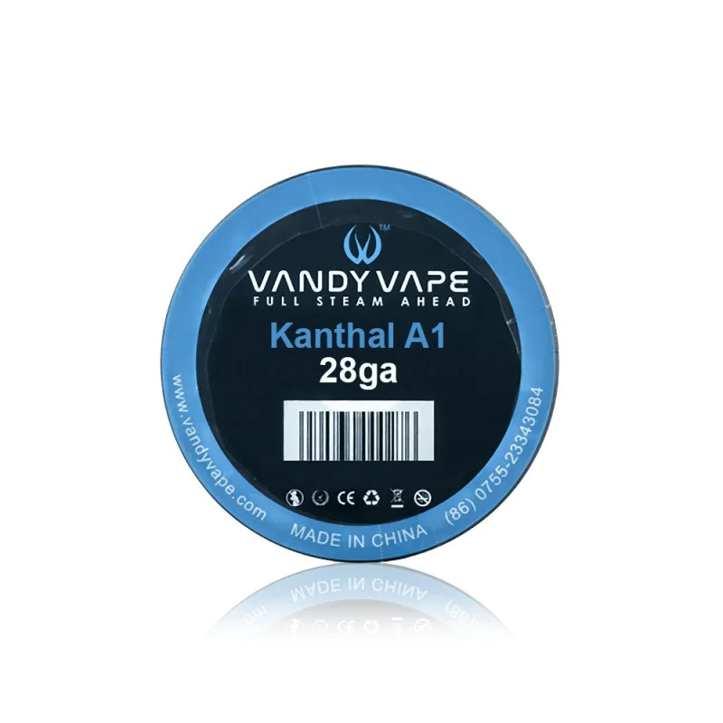 Vandy Vape Σύρμα Kanthal A1 28ga - 10m Σύρματα και Βαμβάκια - Vandy Vape Σύρμα Kanthal A1 28ga - 10m