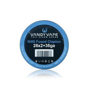 Vandy Vape Σύρμα Ni80 Fused Clapton 28x2+35g - 3m