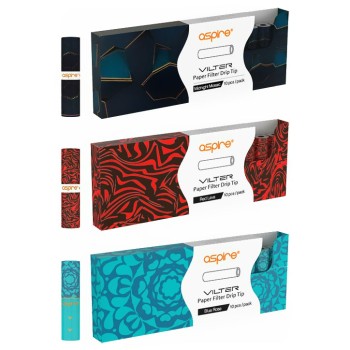 Aspire Vilter Paper Filter Drip Tip (10 Pack)