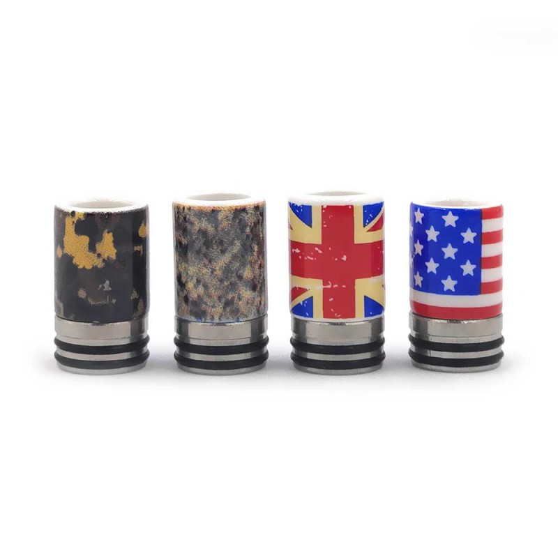 Drip Tip 810 Ceramic Inox Φίλτρα & Drip Tips - Drip Tip 810 Ceramic Inox