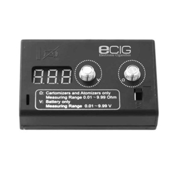 ECig Digital Ohmmeter & Voltmeter