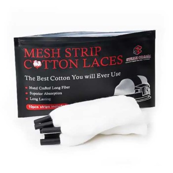Steam Crave Mesh Strip Cotton Laces Steam Crave Mesh Strip Cotton Laces