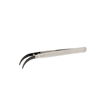 Ceramic Tweezers Curved Head