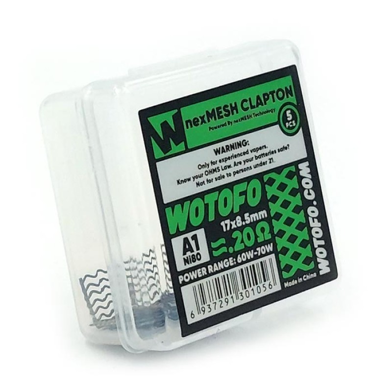 Wotofo NexMesh Sheets Kanthal A1 0.2ohm x5 Έτοιμες αντιστάσεις - Wotofo NexMesh Sheets Kanthal A1 0.2ohm x5