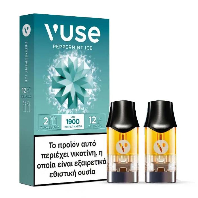 Vuse Pro Peppermint Ice VUSE Προγεμισμένα Pods - Vuse Pro Peppermint Ice