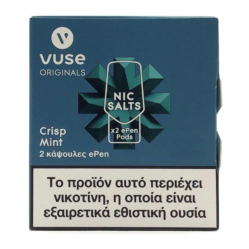 VUSE ePen Crisp Mint VUSE Προγεμισμένα Pods - VUSE ePen Crisp Mint